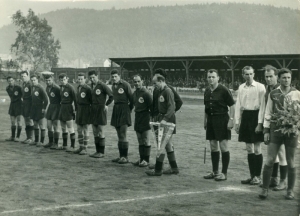 Dynamo Karlovy Vary hostilo v roce 1957 reprezentační tým Sýrie