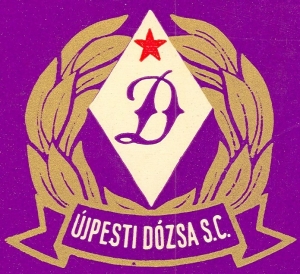 Slavný maďarský fotbalový klub Újpesti Dózsa S.C. sehrál v roce 1959 v Chebu přátelské utkání