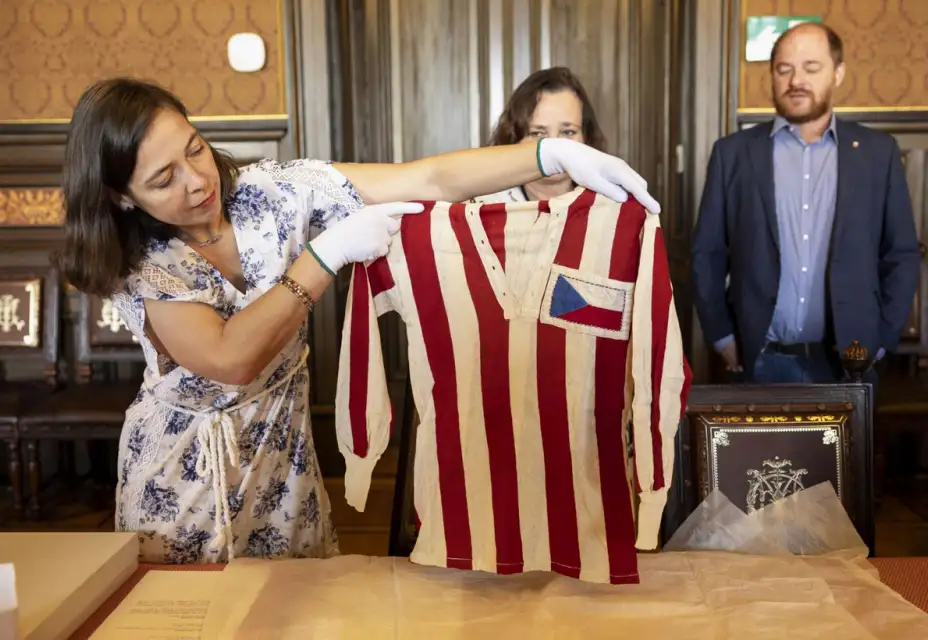 Olympijský fotbalový tým byl v roce 1924 v Mariánských Lázních