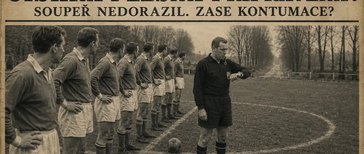 Bizár roku 1957 - Když chcete hrát fotbal, ale soupeři raději nepřijedou