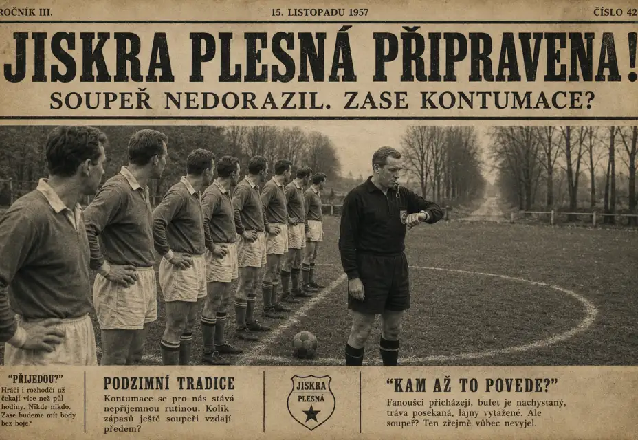 Bizár roku 1957 - Když chcete hrát fotbal, ale soupeři raději nepřijedou