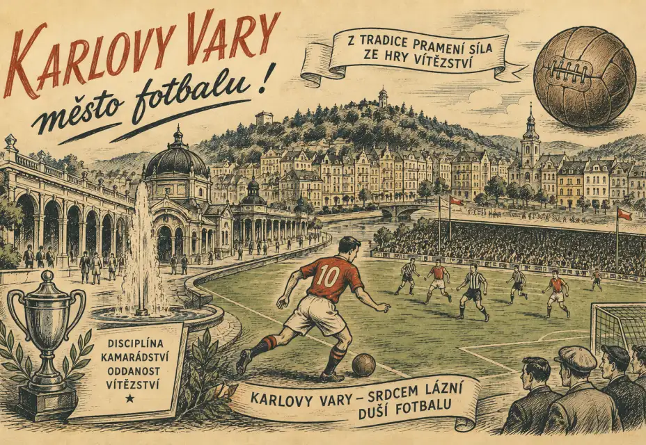 Když měl fotbal v Karlových Varech své vlastní soutěže