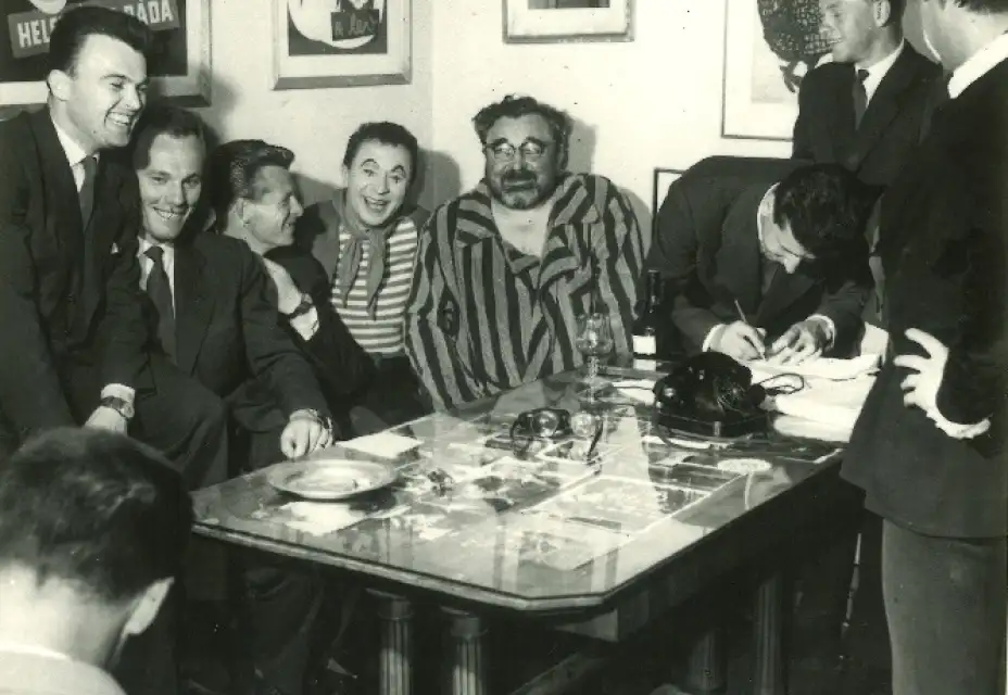 Naše reprezentace odlétala na MS ve Švédsku v roce 1958 v dobré náladě