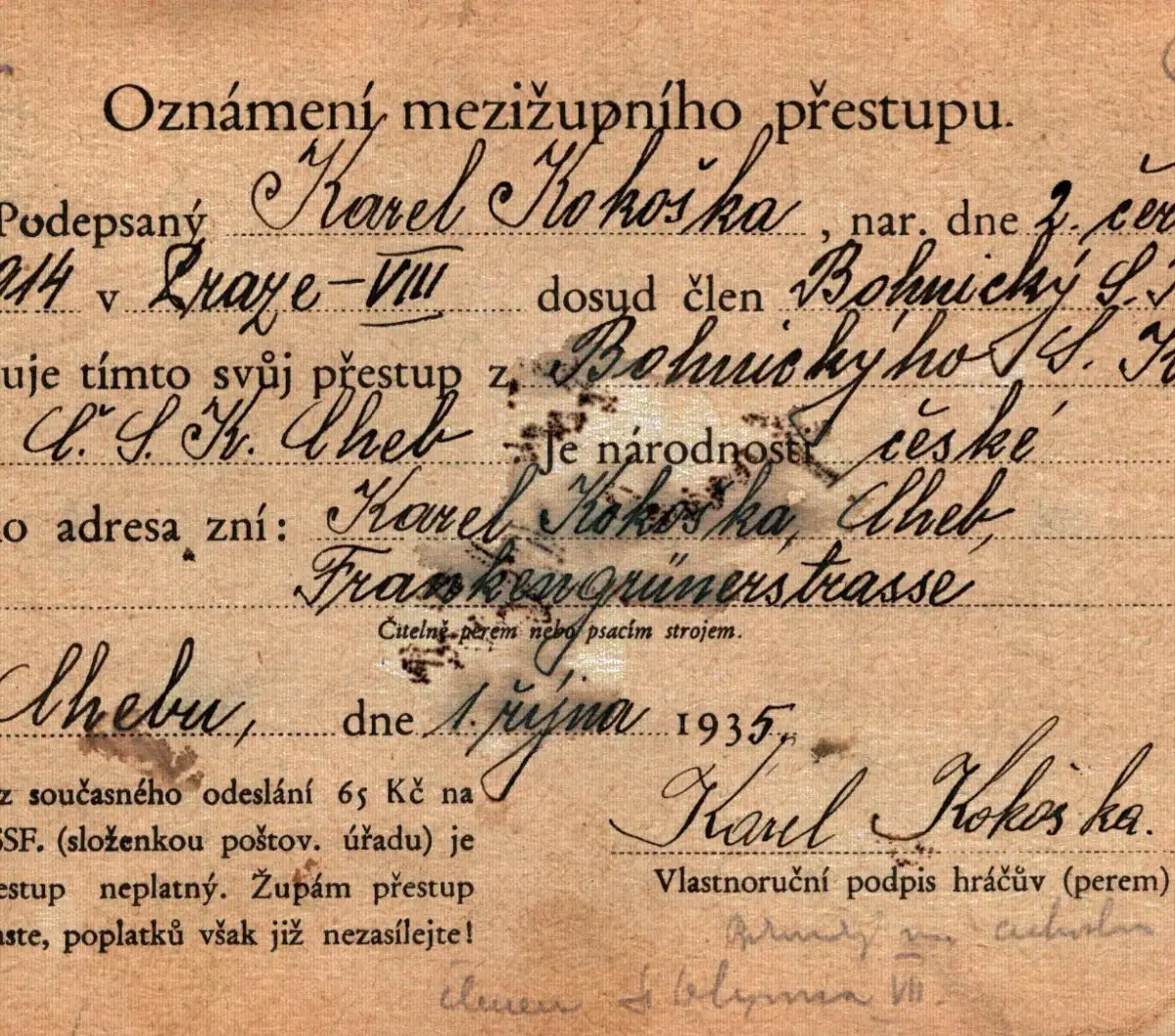 Některé kariéry nekončí posledním hvizdem rozhodčího. Některé ukončí dějiny.