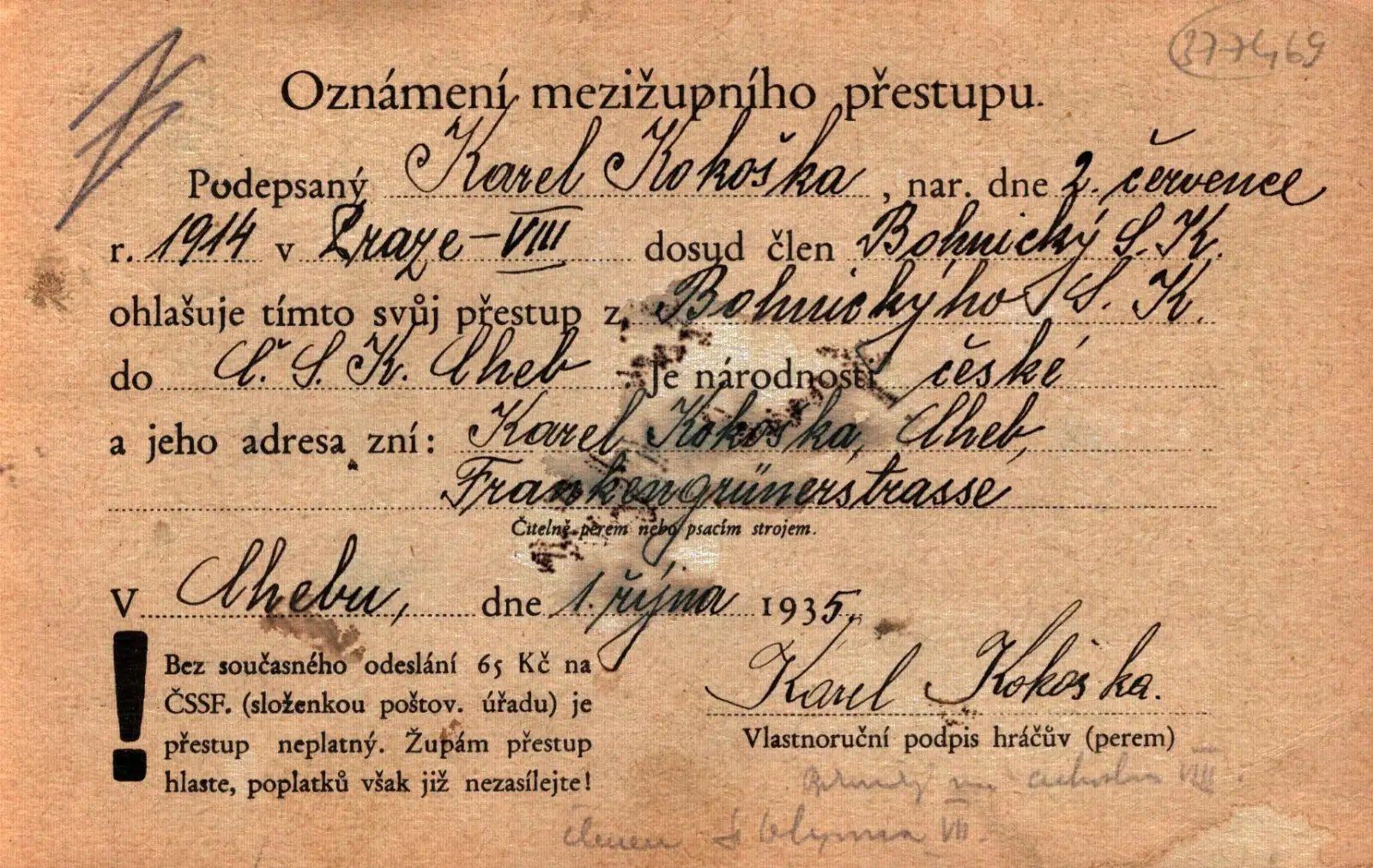 Některé kariéry nekončí posledním hvizdem rozhodčího. Některé ukončí dějiny.