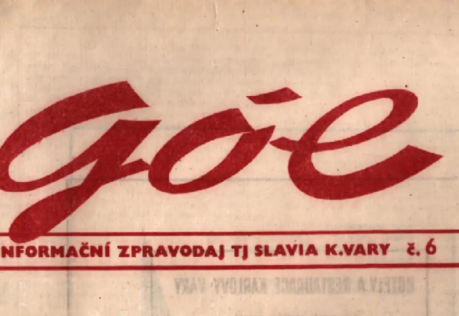 Zpravodaj Gól fotbalového klubu TJ Slavia Karlovy Vary